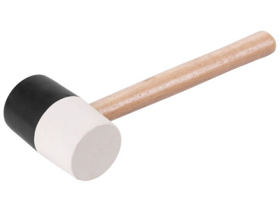 Kladivo Strend Pro HM232 680 g, 300mm, gumené, BlackWhiteHead, drevená rúčka