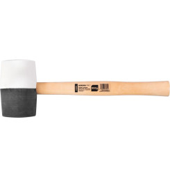 Kladivo Strend Pro HM232 910 g, 320mm, gumené, BlackWhiteHead, drevená rúčka