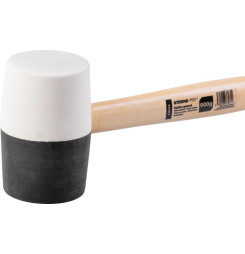Kladivo Strend Pro HM232 910 g, 320mm, gumené, BlackWhiteHead, drevená rúčka