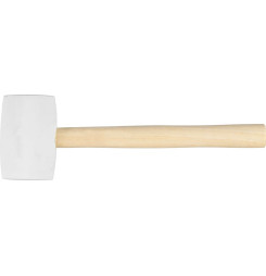 Kladivo Strend Pro HM221 450 g, gumené, WhiteHead, drevená rúčka, dĺžka násady 310mm