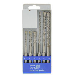 Sada vrtákov Strend Pro SD059, 6 dielna, 6-10 mm, SDS+