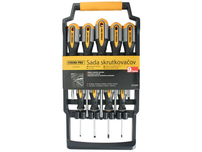 Sada skrutkovačov Strend Pro SDX72-209, 9 dielna, ploché + Phillips Sada skrutkovačov Strend Pro SDX72-209, 9 dielna, ploché + Phillips