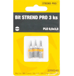 Bit Strend Pro Plochý 0,5x3, bal. 3 ks