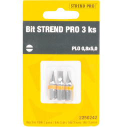 Bit Strend Pro Plochý 0,8x5, bal. 3 ks