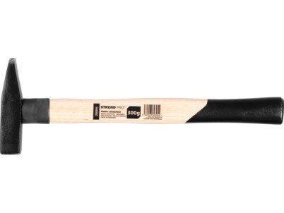 Kladivo Strend Pro HM100 300 g, zámočnícke, drevená rúčka, dĺžka násady 330mm