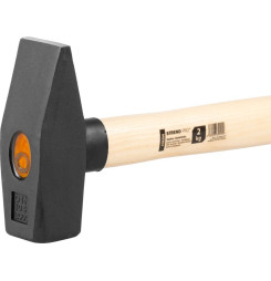 Kladivo Strend Pro HM100 2000 g, zámočnícke, drevená rúčka, dĺžka násady 280mm