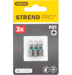 Bit Strend Pro Pozidriv, PZ 1, bal. 3 ks