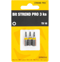 Bit Strend Pro Torx, TX 10, bal. 3 ks