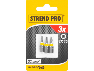 Bit Strend Pro Torx, TX 15, bal. 3 ks