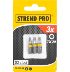 Bit Strend Pro Torx, TX 20, bal. 3 ks