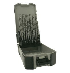 Sada vrtákov Strend Pro 4241, do kovu, 19 diena, 1-10 mm, HSS, DIN-338
