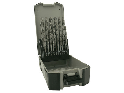 Sada vrtákov Strend Pro 4241, do kovu, 19 diena, 1-10 mm, HSS, DIN-338