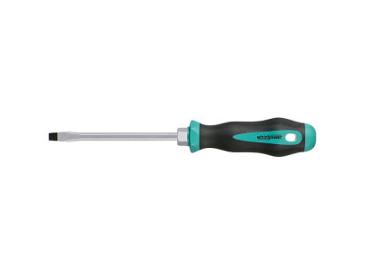 Skrutkovač Whirlpower® 1711-4, 6.5/125 mm, hexbolt, plochý, S2, Satin, DIN5264
