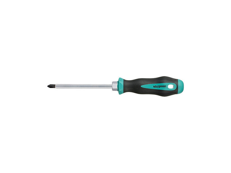 Skrutkovač Whirlpower® 1712-4, PH2/100 mm, hexbolt, Phillips, S2, Satin, DIN8764