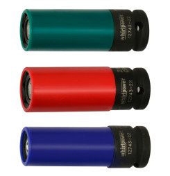 Hlavica Whirlpower® 12743-22, 19 mm, 1/2", magnetická, na skrutky kolies