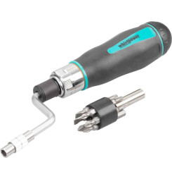 Skrutkovač Whirlpower® 96-7914, SpeedyDriver, 1/4", 12 bitov