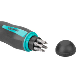 Skrutkovač Whirlpower® 96-7914, SpeedyDriver, 1/4", 12 bitov