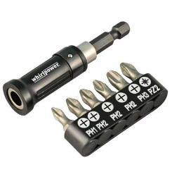 Sada bitov Whirlpower® 96-7107, 7 dielna, na sadrokartón