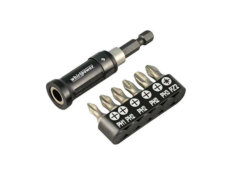 Sada bitov Whirlpower® 96-7107, 7 dielna, na sadrokartón