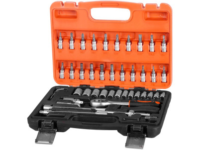Sada náradia Strend Pro S246, 46 dielna, v kufri, 1/4"