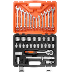 Sada náradia Strend Pro S237, 37 dielna, v kufri, 1/2"