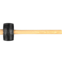 Kladivo Strend Pro 340 g, gumené, Blackhead, drevená rúčka