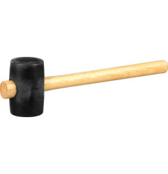 Kladivo Strend Pro 340 g, gumené, Blackhead, drevená rúčka
