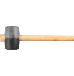 Kladivo Strend Pro 680 g, gumené, Blackhead, drevená rúčka