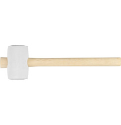Kladivo Strend Pro 340 g, gumené, Whitehead, drevená rúčka