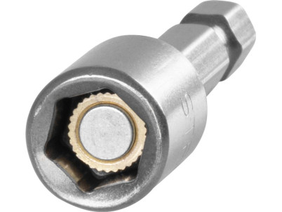 Hlavica s magnetom Strend Pro MS84, 8 mm, 1/4", magnetický držiak bitov, bal. 5 ks