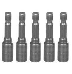 Hlavica s magnetom Strend Pro MS84, 6 mm, 1/4", magnetický držiak bitov, bal. 5 ks