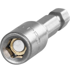 Hlavica s magnetom Strend Pro MS84, 6 mm, 1/4", magnetický držiak bitov, bal. 5 ks