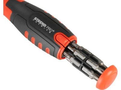 Skrutkovač Strend Pro Premium, sada, s 12 bitmi, torx + ploché + Philips Skrutkovač Strend Pro Premium, sada, s 12 bitmi, torx + ploché + Philips