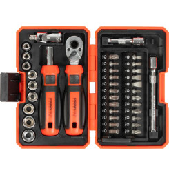 Sada skrutkovačov Strend Pro Premium, 38 dielna, torx + ploché + Phillips