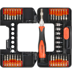 Sada skrutkovačov Strend Pro Premium, 37 dielna, torx + ploché + Phillips