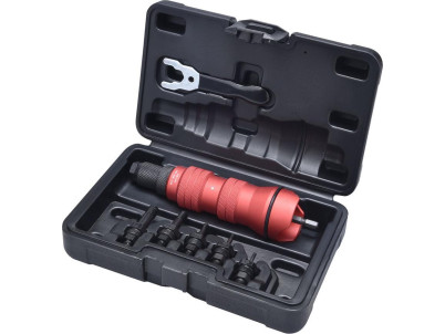 Nadstavec na vŕtačku Strend Pro Premium, 1/4", M3 - M10, nitovací, pre maticové nity, v kufri