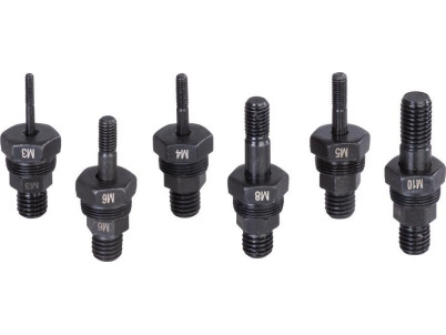 Nadstavec na vŕtačku Strend Pro Premium, 1/4", M3 - M10, nitovací, pre maticové nity, v kufri