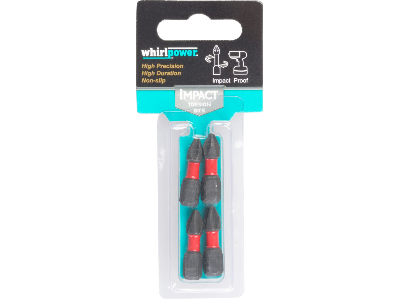 Bit Whirlpower PH2x25mm 4ks