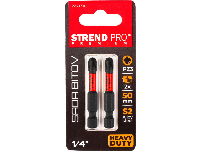 Bit Strend Pro Premium Pozidriv, PZ 3, bal. 2 ks