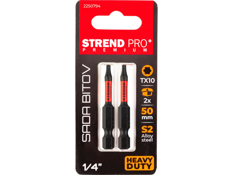 Bit Strend Pro Premium Torx, T 10, bal. 2 ks