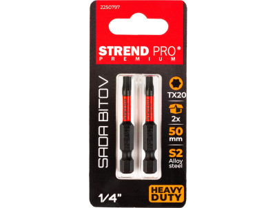 Bit Strend Pro Premium Torx, T 20, bal. 2 ks