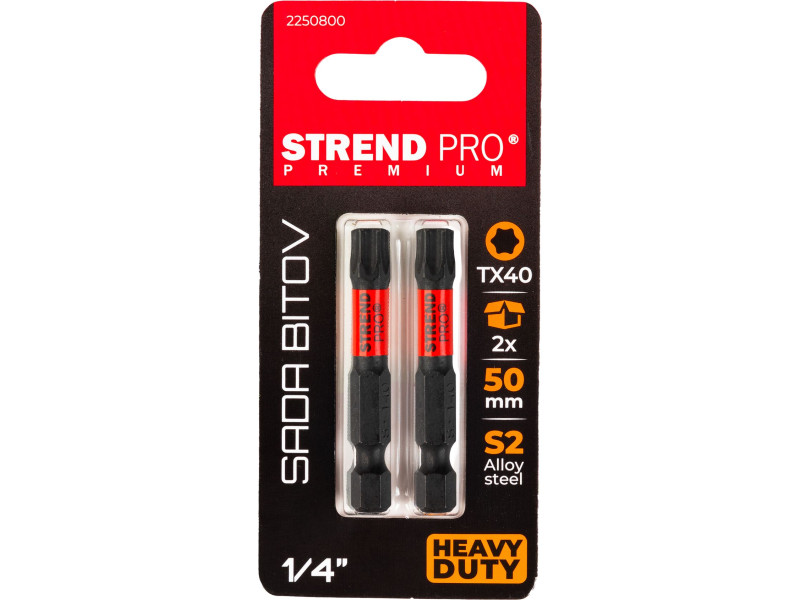 Bit Strend Pro Premium Torx, T 40, bal. 2 ks