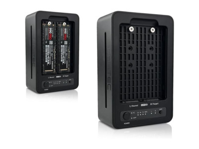 FANTEC 2x NVMe rámček +klonovanie NVMe-X2U32-20G