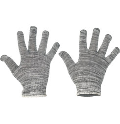 Rukavice BULBUL 10/XL, nylon/bavlna, Meleer