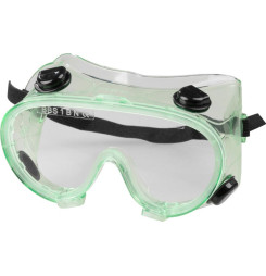 Okuliare Safetyco B403, číre, ochranné, s ventilmi, uzavreté