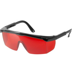 Okuliare Safetyco B507, červené, ochranné, nastaviteľné