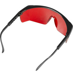 Okuliare Safetyco B507, červené, ochranné, nastaviteľné