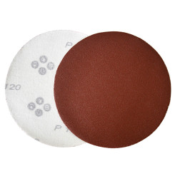 Výsek KONNER D30, 125 mm, P60, brúsny, okrúhly, bez dier, AluOxide