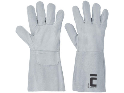 Rukavice MERLIN 11/XXL, kožené, hovädzina, zváračské