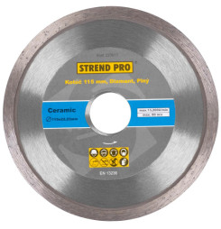 Kotúč Strend Pro 521B, 115 mm, diamantový, plný
